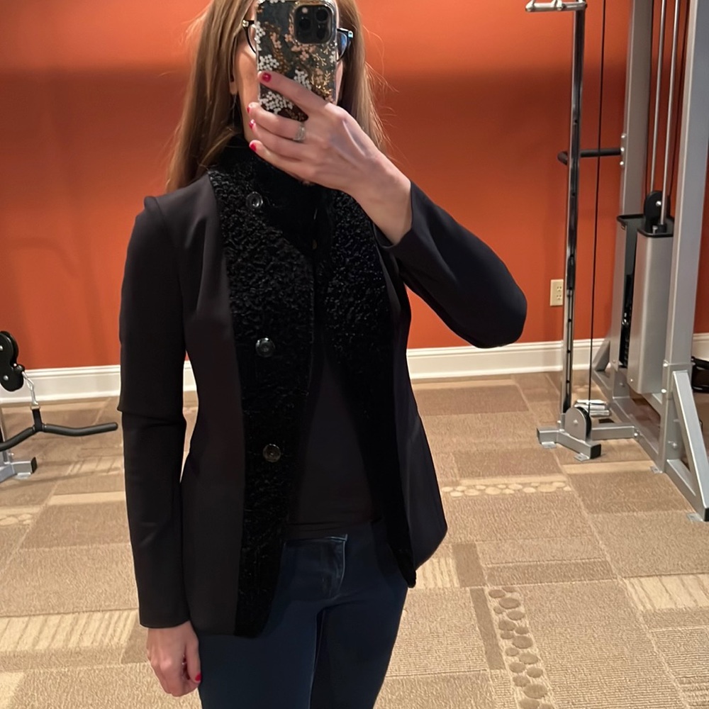 Bailey 44 black blazer jacket S